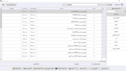 انتقال وجه نرم افزار حسابداری لوازم خونگی سیبا