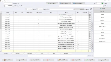 پر فروش ترین کالا نرم افزار حسابداری لوازم خونگی سیبا